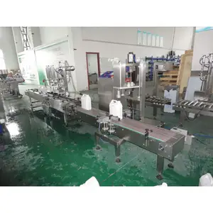 Automatic liquid 5-220kg Jugs dishwashing Urea cooking Lube oil Drum Lube Oil Weighing filling machine