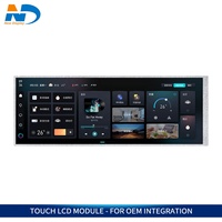 9,3 Zoll Balkenförmiges TFT-LCD-Modul Touchscreen-Display 600*1600 Auflösung für Industrie und Medizin Kundenspezifisches OEM