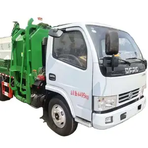 Euro 3 Donfeng 6m3 SIde loading Garbage Compactor Truck