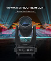 Luz Móvil de Cabeza Impermeable de 350w 380W 420W IP65, Tipo Sharpy, DMX512, Haz de Luz 17r 350W para Exteriores, Ideal para Iglesias