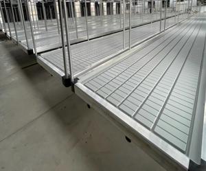 Plateaux de culture 4X8 Farming Ebb and Flow Bancs roulants Flood and <span class=keywords><strong>Drain</strong></span> 2X4 Tables Système de culture hydroponique Plateau de culture - Product Image 1