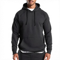 Sweat à capuche en coton 370 g/m², lourd, doux, chaud, respirant, pour tous les jours, personnalisable pour homme