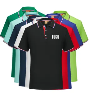 New Arrival Wholesale Multiple colors Custom men's and women's Polo Shirt Printing Bulk Blank mens golf polo t shirts