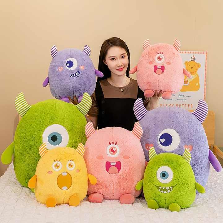 Cute and silly little monster plush toy new ugly and cute monster doll girl Korean ins cloth doll birthday gift