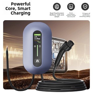 Standard 22KW 3-Phasen AC Wandmontierte EV-Ladestation für Moderne Häuser Tragbares Elektrofahrzeug-Ladegerät - Product Image 3