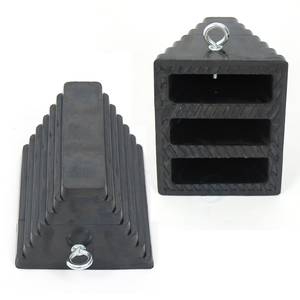 Calzos de Goma Premium para Ruedas de RV, Camiones y Remolques, con Asa de Ojo, Antideslizantes y de Seguridad, Venta al por Mayor - Product Image 2