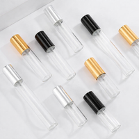 Mini Botella de Perfume Portátil de 5ml 10ml 15ml, Atomizador de Perfume con Pulverizador de Niebla Fina, Botella de Perfume Recargable, Botella de Perfume Vacía