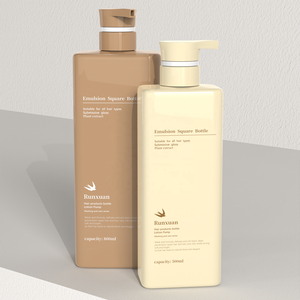 Runxuan Sang Trọng <span class=keywords><strong>800Ml</strong></span> Nhựa Chai Dầu Gội Đầu 500Ml Cơ Thể Vật Nuôi Kem Dưỡng Da Chai Mỹ Phẩm Rửa Cơ Thể Chai Bao Bì Với Bơm - Product Image 5