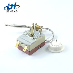 Adjustable Pressure Type Capillary Thermostat Heat for Domestic Appliances Tube Capillary Thermostat