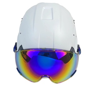 PPE resistente a los rayos UV y antifricción <span class=keywords><strong>casco</strong></span> accesorio gafas <span class=keywords><strong>casco</strong></span> de seguridad gafas galvanizadas - Product Image 2
