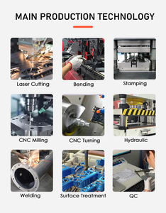 Fabrication sur mesure de tôles, <span class=keywords><strong>découpe</strong></span> <span class=keywords><strong>laser</strong></span>, pièces en acier inoxydable et en aluminium, pliage CNC, pliage de tubes, tolérance de pliage 0,01-0,05 mm - Product Image 4