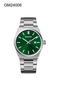 Reloj de Cuarzo de Acero Inoxidable 316L para Negocios con Indicadores Luminosos y Resistencia al Agua de 5 ATM para Uso Profesional - Product Image 4