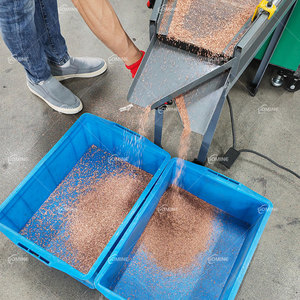 Máy nghiền dây cáp điện phế liệu <span class=keywords><strong>mini</strong></span> 220V, máy tách hạt nhựa, máy tạo hạt đồng từ dây cáp - Product Image 4