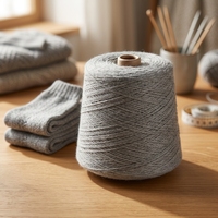 In Stock 3# Gray 32S Polyester Yarn Eco Friendly Textile Raw Yarn