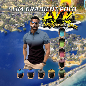 Chemise Homme 2026 Slim Fit à Carreaux Tricotée Respirante – Haut Tendance à Manches Courtes et Col – Style Décontracté et Habillé pour Homme - Product Image 2