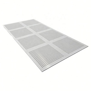 Perforación de Líneas para Techo Suspendido, Placa de Yeso Perforada y Sistema de Rejilla Metálica de Suspensión, Placa de Yeso de Gran Tamaño - Product Image 1