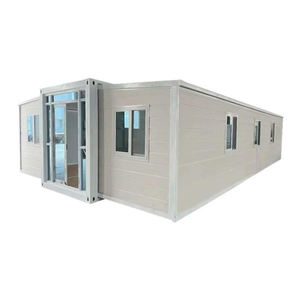 Casas prefabricadas blancas personalizadas de fábrica, casa contenedor expandible, casa paquete de 2 3 dormitorios con inodoro y baño, gran oferta - Product Image 3