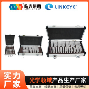 Juego de Lentes Prismáticas Oftálmicas, Material de Resina Triangular, Estuche de Aluminio, Inspección Óptica, Certificado ISO - Product Image 2