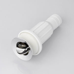 Évier de salle de bain et de hôtel en acier inoxydable et <span class=keywords><strong>plastique</strong></span> moderne, vente directe d'usine, personnalisable, avec siphon de vidange - Product Image 2