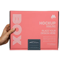 Carpeta de Cartón Corrugado Personalizada de Lujo para Negocios, con Grabado, Reciclable y Ecológica, para Sombreros, Ropa y Joyería
