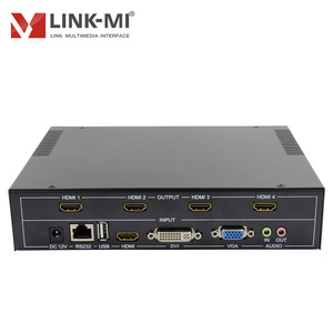 Đa giao diện HD Video tường điều khiển 2x2 splicer hỗ trợ HDMI/USB/DVI/VGA giao diện đầu vào và đầu ra HDMI RS232 âm thanh ra - Product Image 6