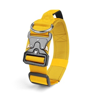 New Arrival Heavy Duty Tactical Dog <strong>Collar</strong> With Control Handle Matching Anti <strong>Pull</strong> Dog Leash Set Training Walking Pet Gear - Product Image 3
