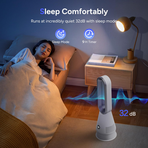 Ventilateur tour sans pales intelligent de haute qualité à télécommande, puissant, pour chambre et bureau, idéal pour l'été et la maison - Product Image 6
