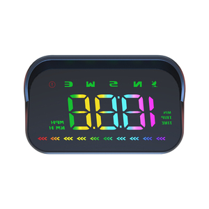 Compteurs de vitesse 2024 avec affichage tête haute M23 GPS HUD : affichage de la vitesse, de l'heure et du kilométrage du véhicule sur la vitre de la voiture - Product Image 2