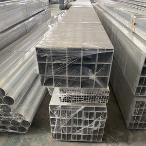 Pipa Aluminium Persegi Bersertifikat API ASTM 6061 6063 3003 100x100 50x50 Tabung Persegi Berongga Tabung Paduan Aluminium Presisi - Product Image 4