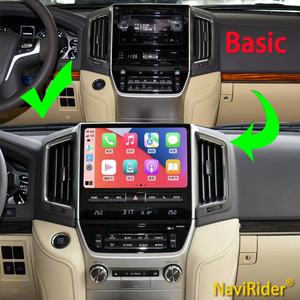 Autoradio multimédia 10 pouces Android 13 DSP Super Slim pour Land Cruiser LC200 2016-2022, Carplay, navigation GPS automatique - Product Image 4