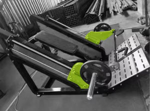 Nuevo ESTILO DE USO COMERCIAL máquina de gimnasio T Bar Row mejor equipo de gimnasio Biceps <span class=keywords><strong>Curl</strong></span> brazo Placa cargada Lineal Rower Backpull Trainer - Product Image 6