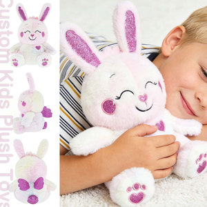 Fabricant <span class=keywords><strong>de</strong></span> jouets en peluche personnalisés pour enfants, animaux en peluche, lapins mignons, poupées douces pour enfants, 10 cm, service personnalisé - Product Image 1