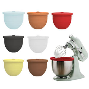 Silicone Bowl Liners for Tilt-Head 5 Quart Mixers Liners with Lids for Stand Mixers Silicone Bowl Liners - Product Image 1