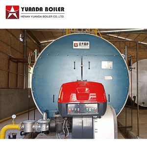 Nieuwe industriële horizontale vuurpijpketel van 10 TPH op aardgas/<span class=keywords><strong>HFO</strong></span> voor suikerfabrieken - Product Image 2