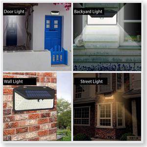 Outdoor IP65 Waterproof Solar Security <b>Lights</b> for Garden 102LED 6000K Daylight 3 Lighting Modes <b>Motion</b> <b>Sensor</b> Wall Mount - Product Image 6