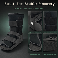 Botte de marche médicale STD Ankle Liner Walker pour traumatismes des tissus mous, entorses de grade 2-3, fractures stables et soins post-opératoires.