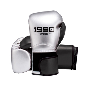 Guantoni da <span class=keywords><strong>Boxe</strong></span> Professionali WOLON in Pelle 8Oz, Resistenti Guantoni da Combattimento in Pelle Big Wolon - Product Image 3