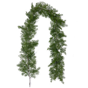 Guirnalda Artificial de Cedro y Ciprés, Enredadera de Cedro Falso para Decoración Navideña de Chimeneas, Caminos de Mesa y Escaleras del Hogar - Product Image 6
