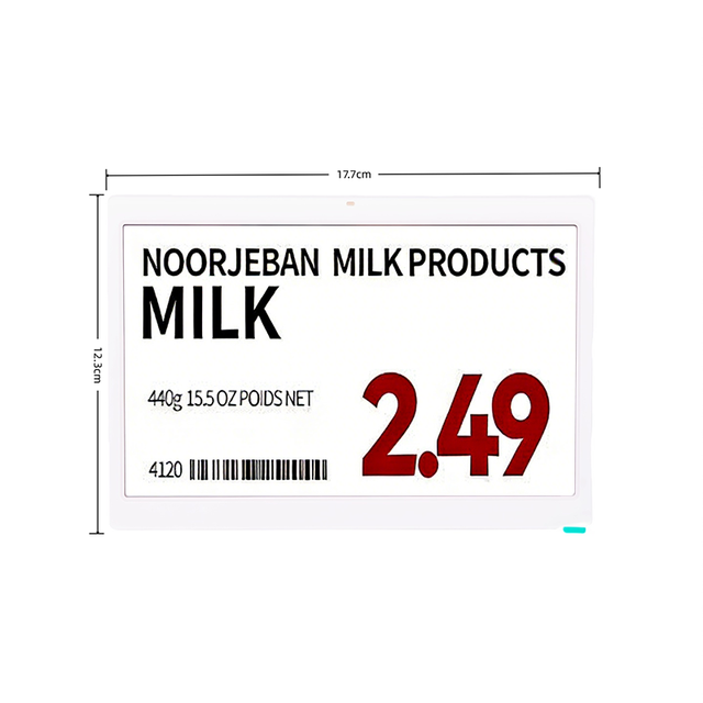 LEEKA ESL Manufacturer 5-Year Battery Life E-Ink Electronic Shelf Label Esl Digital Price Tags Display for Supermarkets
