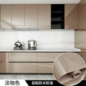 Revêtement mural en PVC XUANMEI moderne, auto-adhésif, brillant, imperméable, anti-moisissure et anti-humidité, avec base en aluminium, pour chambre et dortoir - Product Image 2