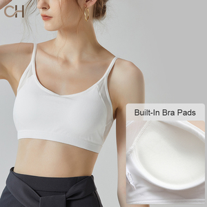 2026 Best-Selling Summer Short Crop <strong>Top</strong> Eco-Friendly Breathable Sexy Open <strong>Back</strong> Camisole Padded <strong>Top</strong> Women's OEM/ODM <strong>Low</strong> MOQ Fast - Product Image 4