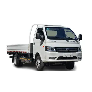 Grote Promotie 2 Ton Mini Truck Diesel Lichte Automatische 50 Ton Truck Kraan Dong Feng Gebruikt 6 Wiel Flat Bed In Thailand