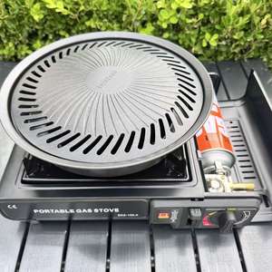 Portable <span class=keywords><strong>Butane</strong></span> Pique-Nique Réchaud Camp Coupe-Vent Mental Réchaud À Gaz avec Valise Pique-Nique Randonnée Mini Pliant Cuisine <span class=keywords><strong>Camping</strong></span> Réchaud À Gaz - Product Image 5