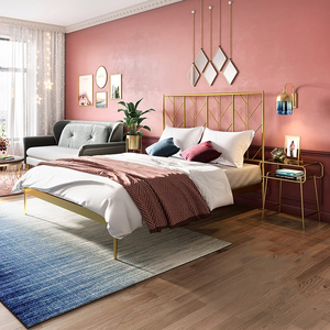 <span class=keywords><strong>Lit</strong></span> en fer victorien à lignes gracieuses en bronze foncé antique Giselle pour la maison - Product Image 5