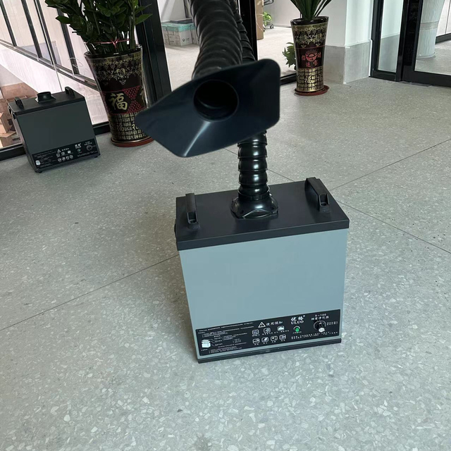 200W High Power Factory Widely Used Smoke Purifier Welding Fume Extractor S100 for Fiber Laser Soldering Machine