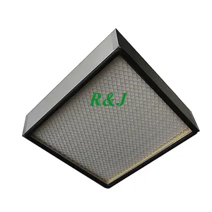 MINI PLEAT H14 HEPA FILTER MDF FRAME GALVANIZED SHEET FRAME