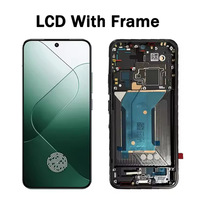 Vente directe pour Xiaomi 14 : Écran AMOLED d'origine, panneau d'affichage avant, numériseur, assemblage complet avec châssis