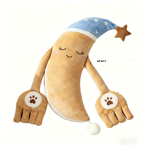 Oreiller personnalisé en forme de banane pour bébé, apaisant et favorisant le sommeil, anti-sursaut, en polyester, unisexe, Shenzhen - Product Image 3
