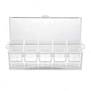 Plastic Fresh-keeping Salad <b>Storage</b> <b>Box</b> Kitchen Use for Food for Outdoor Party Picnic & Compartment Ice Tray - Product Image 2