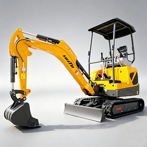 Earth-moving <b>Machinery</b> Small Excavator 1 Ton 1.6 1.8 Crawler Digger Multifunction 3.5ton Mini Bagger 2t <b>for</b> Sale - Product Image 1